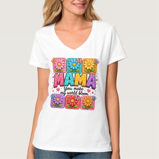 #2 ママ Tシャツ (正面)
