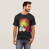 2 モルモット ハロウィン カボチャ Tシャツ (正面フル)