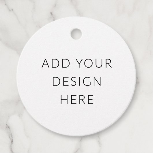 2"丸型タグ印刷 フェイバータグ (正面)