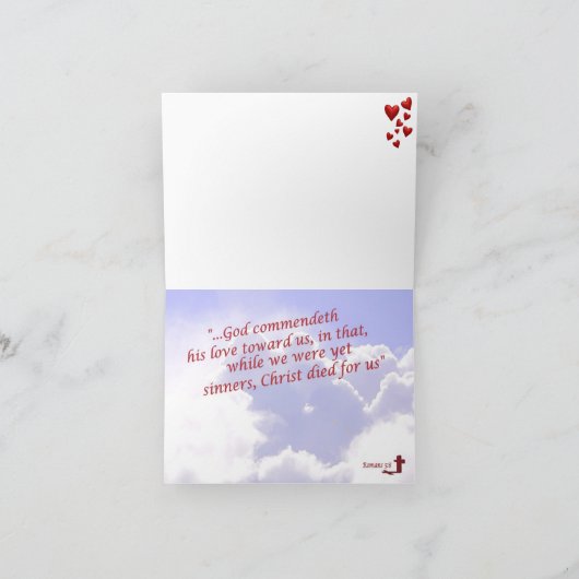 2. 天使の神は愛-宗教バレンタインの願いです シーズンカード (内部)