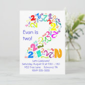 2! 招待状 (スタンド正面)