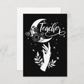 2 – 教師感動的シャツ、ミニマル先生 サンキューカード (正面/裏面)