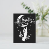 2 – 教師感動的シャツ、ミニマル先生 ポストカード (スタンド正面)