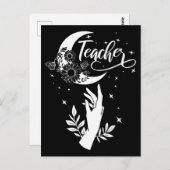 2 – 教師感動的シャツ、ミニマル先生 ポストカード (正面/裏面)