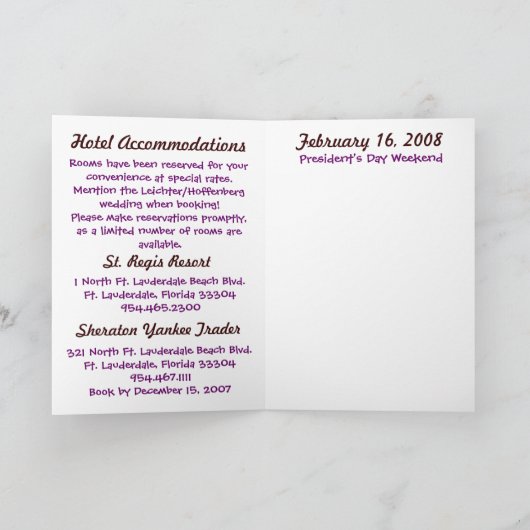 2 – 日付を保存！ 案内状 (内部)