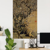 2.梅花小禽図・若冲梅花小鳥若冲 ポスター (ホームオフィス)