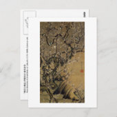 2.梅花小禽図・若冲梅花小鳥若冲 ポストカード (正面/裏面)