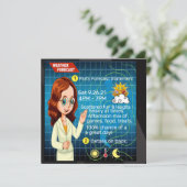 #2 楽しい天気パーティーの招待状 招待状 (スタンド正面)