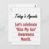 (2)気をつけるべきことがある ポストカード (正面/裏面)