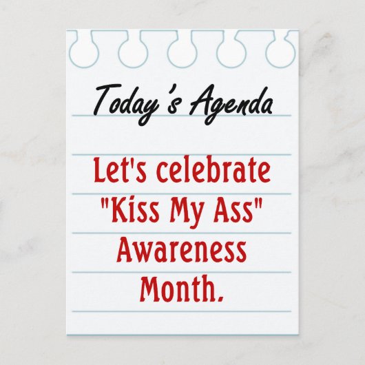 (2)気をつけるべきことがある ポストカード (正面)