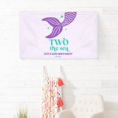 2.海の人魚の二番目の誕生日パーティー 横断幕 (インサイチュ)