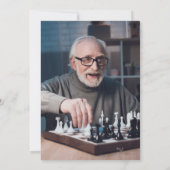 2 – 生活の写真お祝い/葬儀/メモリアル 招待状 (裏面)