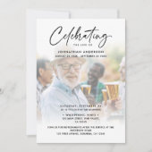 2 – 生活の写真お祝い/葬儀/メモリアル 招待状 (正面)