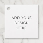 2" 角型タグ印刷 フェイバータグ (正面)