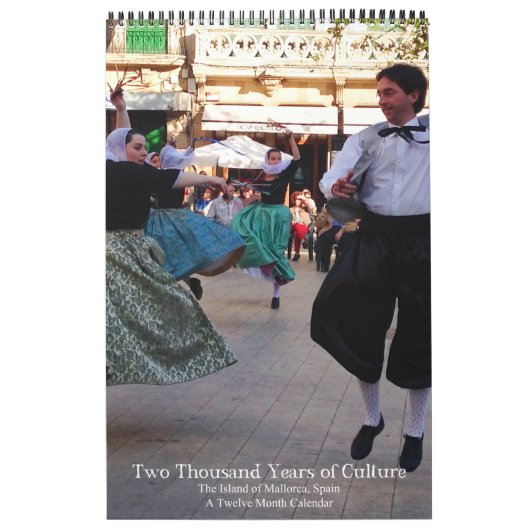 2,000年の文化マヨルカスペイン カレンダー (カバー)