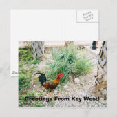 2-12-2007 (2)-07、鍵西からのご挨拶！ ポストカード (正面/裏面)