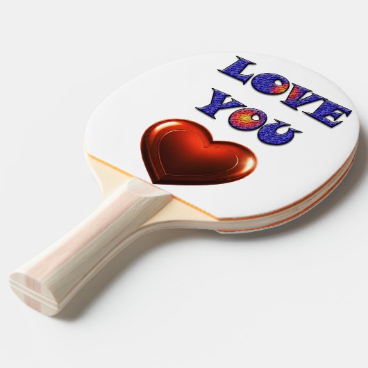 2/14 卓球ラケット (正面アングル)