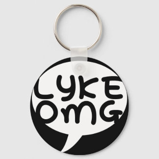 2 1/4" LYKE OMGキーチェーン キーホルダー