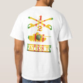 2/1st騎兵隊M48A3 Patton TCのワイシャツ Tシャツ (裏面)
