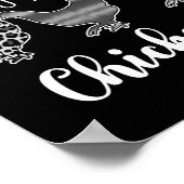 2/2は、ニワトリを愛する女おもしろいの子。 ポスター (角)