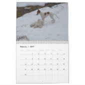 2 2016絹のWindhounds及び友人のカレンダー カレンダー (2月 2027)