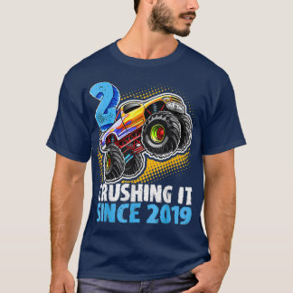 2 2019モンスタートラック2nd誕生日からそれを粉砕 tシャツ