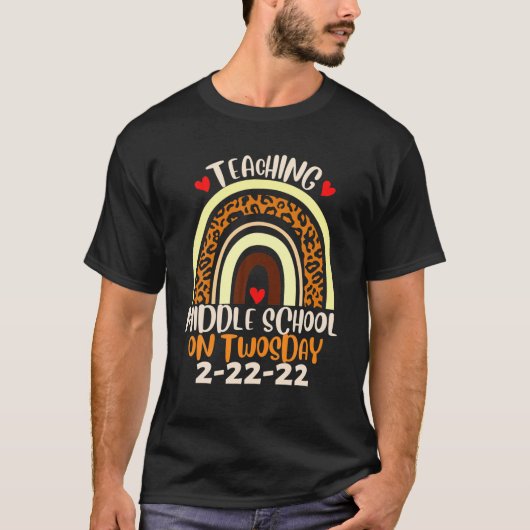 2/22/2022教えの中学T Tシャツ (正面)