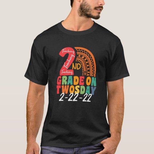 2/22/2022教えの2級オン2日先生Va Tシャツ (正面)