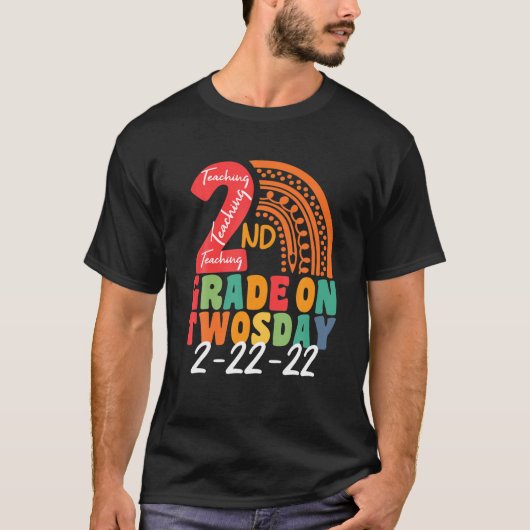 2/22/2022教えの2級オン2日先生Va Tシャツ (正面)