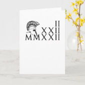 2-22-22 (ローマ数字付き) カード (黄色い花)