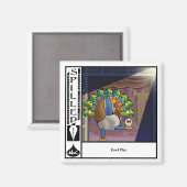 2.25インチこぼれインクファウル遊マグ マグネット (正面/裏面)