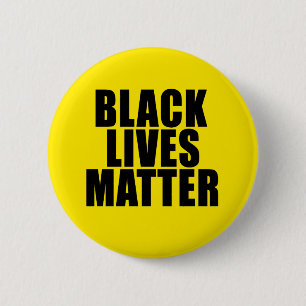 2.25インチの「BLACK LIVES MATTER」 缶バッジ