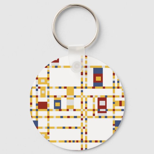 2.25インチ基本ボタンキーチェーン キーホルダー (正面)