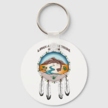 2.25インチ基本ラウンドグローバルシールドキーチェーン