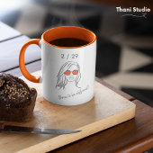 2 / 29生まれは閏年違う誕生日 マグカップ