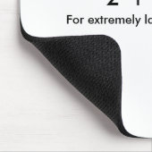 2 + 2 =膨大な量の2.のための5、 マウスパッド (コーナー)