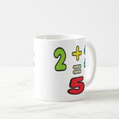 2+2=5 コーヒーマグカップ (正面右)