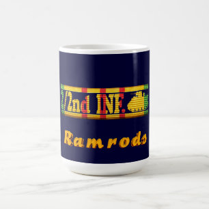 2/2nd歩兵VSRは記章のマグをRamrods コーヒーマグカップ