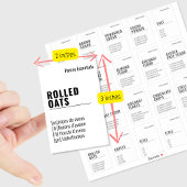 2/3多言語パントリスペインのラベル シール