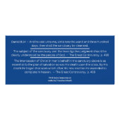 2,300日/年の預言8:14 ラックカード (裏面)