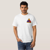 2/34thカンボジアの暗闇のワイシャツへの装甲最初に tシャツ (正面フル)