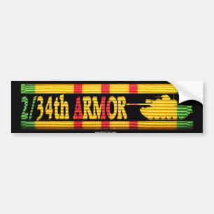 2/34th装甲M48A3 VSR バンパーステッカー