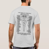 2-37AR医学の小隊OIF Tシャツ (裏面)