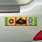 2/47th Inf. 粗悪品M113古いパッチのステッカー バンパーステッカー (車上)