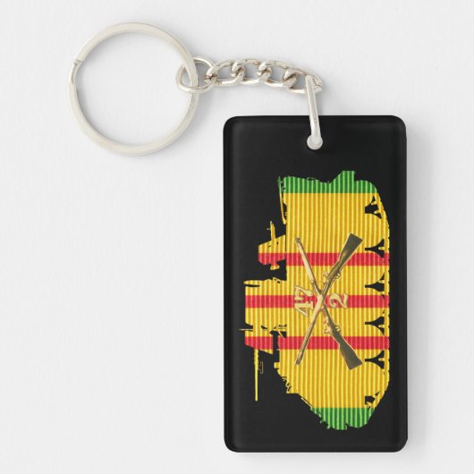 2/47th Inf VSM M113およびCIBのキーホルダー キーホルダー (正面)