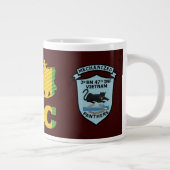 2/47th Inf. VSRトラックCMB及びパッチのジャンボマグ ジャンボコーヒーマグカップ (右)