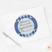 2.5イアーガイルンチ蓋用缶蓋カバー ラウンドシール (封筒)