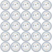 2.5インチバックヤードハイブ養蜂場地球に優しバー シール (正面)