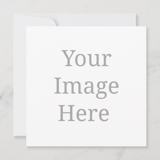 2.5インチ x 2.5インチ 招待状 (正面)