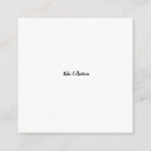 2.5インチx 2.5インチエンクロージャカード エンクロージャーカード (裏面)